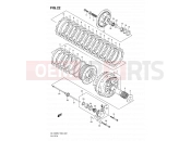 SUZUKI DL1000 K8 (2008) V-Strom (E02,E19,E24) 22 - CLUTCH