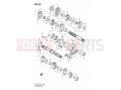 SUZUKI DL1000 K8 (2008) V-Strom (E02,E19,E24) 23 - TRANSMISSION