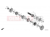 HONDA CMX1100 REBEL DCT (CMX1100DT) 2026 E-17-20 TRANSMISSION (COUNTERSHAFT) (CMX1100D/D2/D3)