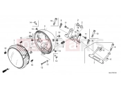 HONDA CMX1100 REBEL DCT (CMX1100DT) 2026 F-1 HEADLIGHT
