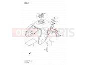 SUZUKI DL1000 K8 (2008) V-Strom (E02,E19,E24) 41 - FUEL TANK (MODEL K7/K8)