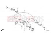 HONDA CMX1100 REBEL DCT (CMX1100DT) 2026 F-10 FRONT FENDER
