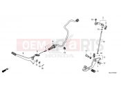 HONDA CMX1100 REBEL DCT (CMX1100DT) 2026 F-29 PEDAL