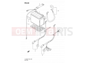 SUZUKI DL1000 K8 (2008) V-Strom (E02,E19,E24) 28 - BATTERY