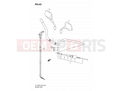 SUZUKI DL1000 K8 (2008) V-Strom (E02,E19,E24) 45 - HANDLEBAR