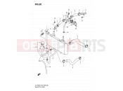 SUZUKI DL1000 K8 (2008) V-Strom (E03,E28,E33) 20 - RADIATOR HOSE