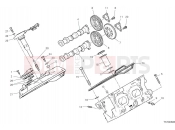 DUCATI Multistrada V4 S Rear head timing system