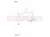SUZUKI DL1000 K8 (2008) V-Strom (E03,E28,E33) 43 - FRONT FENDER