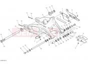 DUCATI Streetfighter V2 Rear swingarm