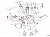 DUCATI Streetfighter V2 Vertical cylinder head