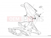 DUCATI Streetfighter V2 Rear mudguard