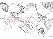 DUCATI Streetfighter V2 Right side fairings