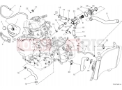 DUCATI Streetfighter V2 Cooling circuit