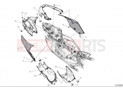 DUCATI Streetfighter V2 Rear fairings