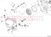 DUCATI Streetfighter V2 Clutch cover