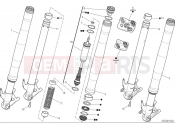 DUCATI 2025 Streetfighter V4 Front fork