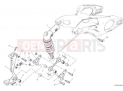 DUCATI 2025 Streetfighter V4 Rear shock absorber