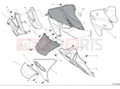 DUCATI 2025 Streetfighter V4 Right side fairings