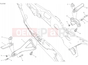 DUCATI 2025 Streetfighter V4 Rear footrests
