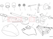DUCATI 2025 Streetfighter V4 Workshop service tools - frame