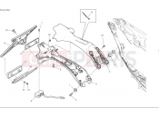 DUCATI 2025 Streetfighter V4 License plate holder