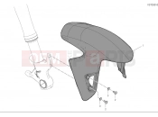 DUCATI 2025 Streetfighter V4 Front mudguard