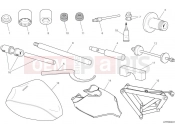 DUCATI 2025 Streetfighter V4 S Workshop service tools - frame