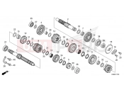 HONDA CB125R NEO SPORTS CAFÉ (CBF125NAT) 2026 E-17 TRANSMISSION