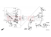HONDA CB125R NEO SPORTS CAFÉ (CBF125NAT) 2026 F-5-10 FRONT BRAKE MASTER CYLINDER