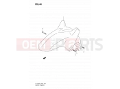 SUZUKI DL1000 K9 (2009) V-Strom (E02,E19,E24) 44 - FRONT FENDER