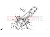 HONDA CB125R NEO SPORTS CAFÉ (CBF125NAT) 2026 F-39 FRAME BODY