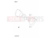 SUZUKI DL1000 K9 (2009) V-Strom (E02,E19,E24) 47 - KNUCKLE COVER