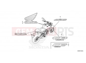 HONDA CB125R NEO SPORTS CAFÉ (CBF125NAT) 2026 F-50 MARK