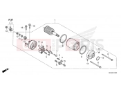 HONDA AFRICA TWIN 1100 DCT (CRF1100DT) 2026 E-13 STARTER MOTOR