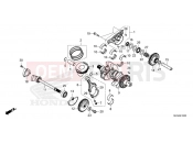 HONDA AFRICA TWIN 1100 DCT (CRF1100DT) 2026 E-16 CRANKSHAFT/PISTON
