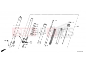 HONDA AFRICA TWIN 1100 DCT (CRF1100DT) 2026 F-11 FRONT FORK (1)