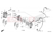 HONDA AFRICA TWIN 1100 DCT (CRF1100DT) 2026 F-12 FRONT BRAKE CALIPER