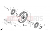 HONDA AFRICA TWIN 1100 DCT (CRF1100DT) 2026 F-14-21 FRONT WHEEL (2)
