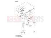 SUZUKI DL1000 K9 (2009) V-Strom (E03,E28,E33) 61 - CLUTCH MASTER CYLINDER