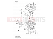 SUZUKI DL1000 L0 (2010) V-Strom (E02,E19,E24) 3 - REAR CYLINDER HEAD