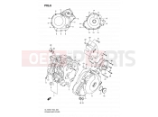 SUZUKI DL1000 L0 (2010) V-Strom (E02,E19,E24) 6 - CRANKCASE COVER