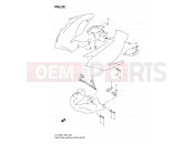 SUZUKI DL1000 L0 (2010) V-Strom (E02,E19,E24) 52 - SIDE COWL INSTALLATION PARTS
