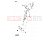 SUZUKI DL1000 L0 (2010) V-Strom (E02,E19,E24) 57 - STEERING STEM