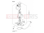SUZUKI DL1000 L0 (2010) V-Strom (E03,E28,E33) 16 - FUEL PUMP