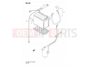 SUZUKI DL1000 L0 (2010) V-Strom (E03,E28,E33) 28 - BATTERY