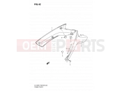 SUZUKI DL1000 L0 (2010) V-Strom (E03,E28,E33) 42 - FRAME COVER