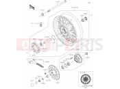 KAWASAKI 2026 40 Rear Hub