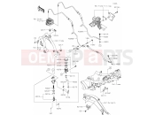 KAWASAKI 2026 45 Rear Master Cylinder