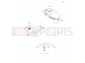 KAWASAKI 2026 64 Decals(White)
