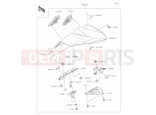 KAWASAKI 2026 69 Accessory(Pillion Seat Cover)